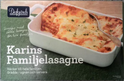 Dafgårds Karins Familjelasagne Dafgårds, Gunnar Dafgård 1.4 kg, code 7310960608318