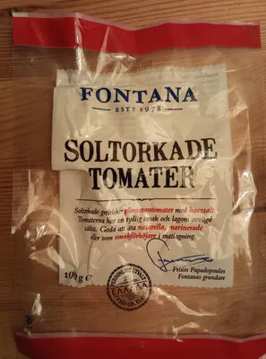 Soltorkade Tomater Fontana 100 g, code 7316150375145