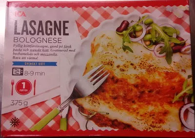 ICA Lasagne Bolognese ICA 375 g, code 7318690125181