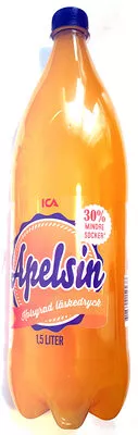 Apelsin Kolsyrad läskedryck ICA 1,5 l, code 7318690159438