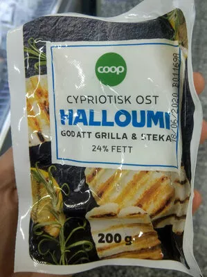 Halloumi Coop 200 g, code 7340011419907