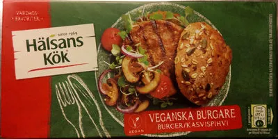 Hälsans Kök Vardagsfavoriter Veganska burgare Hälsans Kök Vardagsfavoriter, Hälsans Kök, Tivall 300 g, code 7340024184489