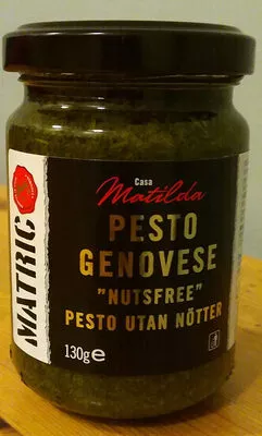 Pesto Genovese "Nutsfree" Pesto utan Nötter Matric 130g, code 7350005270971