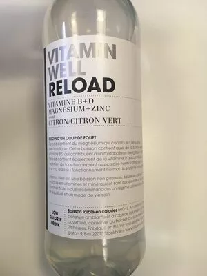 Vitamin well reload Vitamin Well 500ml, code 7350042710539