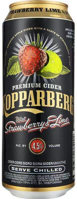 Premium cider with strawberry & lime Kopparberg , code 7393714374004