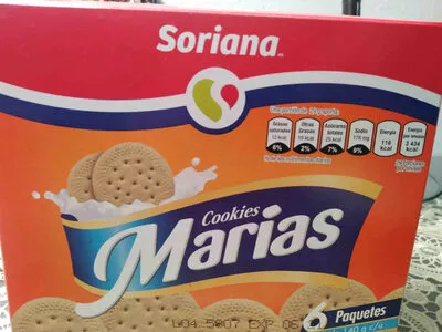 Galletas maria soriana soriana , code 7500093683225