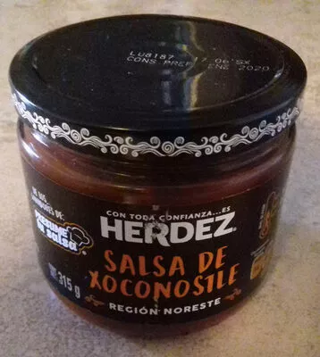 Salsa de Xoconostle Herdez 315g, code 7501003114150