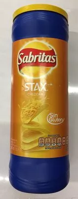 Sabritas Stax cheddar Sabritas 155.9 g, code 7501011121980