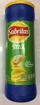 Sabritas Stax Crema y cebolla Sabritas 155.9 g, code 7501011121997