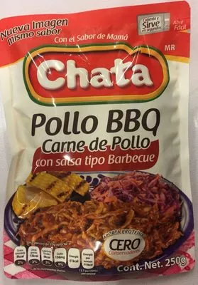 POLLO BBQ CHATA 250 g, code 7501023504306