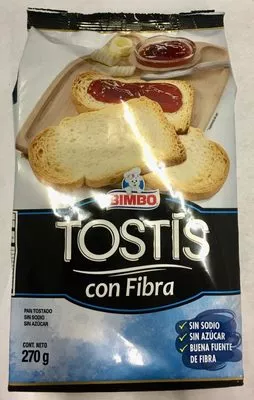 TOSTIS CON FIBRA BIMBO 270 g., code 7501030473022