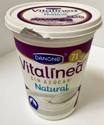 Vitalinea Sin Azucar sabor Natural Danone 900 g, code 7501032398453