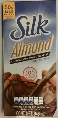 Alimento líquido con almendra sabor chocolate Silk 946 ml, code 7501032399238