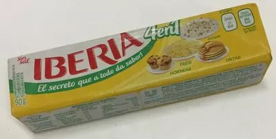 Margarina sin sal Iberia Iberia 90 g, code 7501032600686