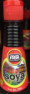 Salsa de soja PASA 175 ml, code 7501037221053