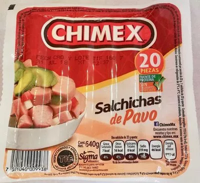 Chimex Sigma Alimentos 640 g, code 7501040009938