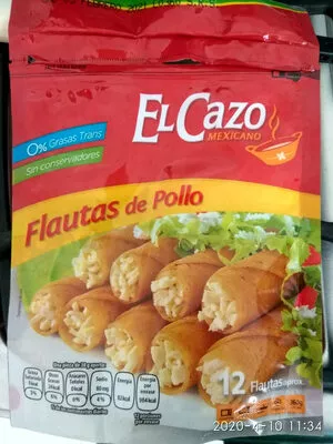 Flautas de pollo El cazo mexicano 360 g, code 7501040034718