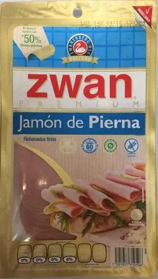 Zwan premium Jamón de pierna Qualtia 250 g, code 7501057710506