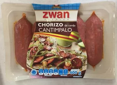 Chorizo de cerdo Cantimpalo ZWAN 400 g, code 7501057730375