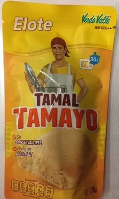 TAMAL TAMAYO VERDE VALLE 100 g, code 7501071308925