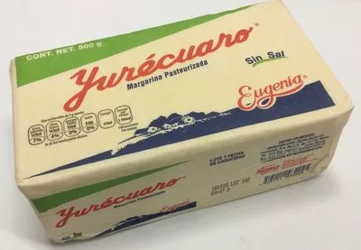 Margarina Eugenia Yurécuaro Sin Sal Yurécuaro, Eugenia 500 g, code 7501111032025