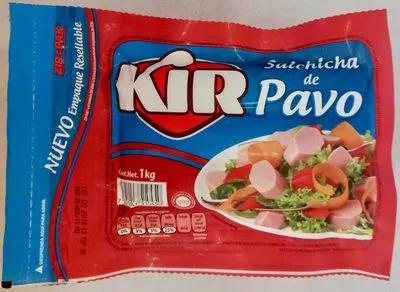 Kir Salchicha de pavo Kir 1 kg, code 7501147510450