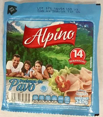 Alpino Pechuga de Pavo Qualtia 240 g, code 7501325703575