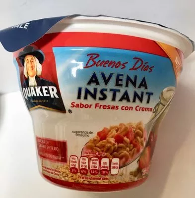 AVENA INSTANT FRESAS CON CREMA QUAKER 45 g, code 7501761868982