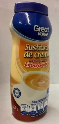 SUSTITUTO DE CREMA GREAT VALUE 454 G, code 7501791632652