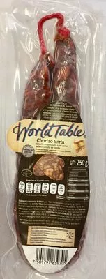 Chorizo sarta World Table 250 g, code 7501791639705