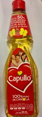 Aceite de canola Capullo Capullo 845 ml, code 7502223770959