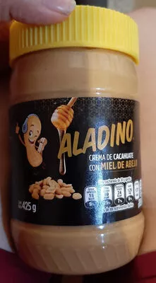 crema de cacahuate con miel de abeja Aladino 425 g, code 7502223776296