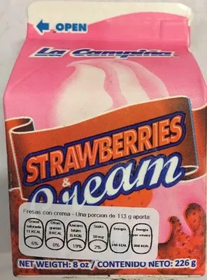 Strawberries & Cream La Campiña 226 g, code 7503018600017