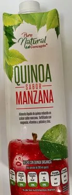 Pure natural concepts, Quinoa sabor Manzana Food SErvice & Joes 1 L, code 7503020074080