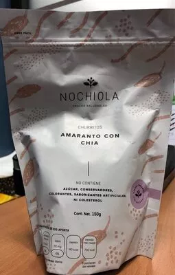 Churritos de amaranto con chia nochiola , code 7503023865074