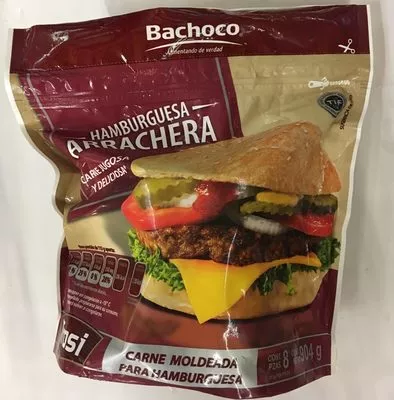 Carne para hamburguesa Arrachera Bachoco Bachoco 904 g, code 7506276782273