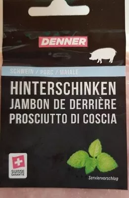 Jambon de derrière Denner , code 7610029147902