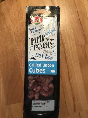 Grilled bacon cubes Bell 50g, code 7610162308550