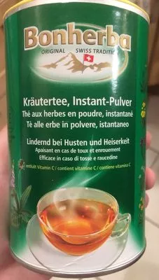 Thé aux Herbes Instantané Bonherba, Migros 300 g, code 7610167655017