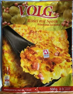 Rösti au lardons Volg 500 g, code 7610198001746