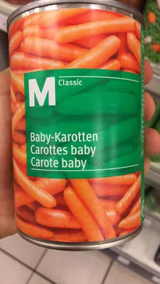 Carottes baby Migros,  M Classic 265 g, code 7610200052247