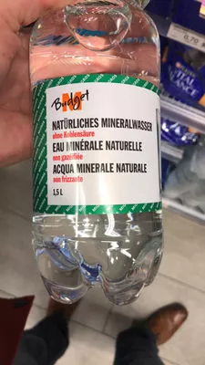 Eau Minérale Naturelle : non gazéifiée M Budget 1500 ml, code 7610200337474