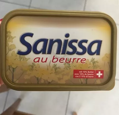 Margarine au beurre (et à l'huile de palme) Sanissa 250 g, code 7610200398307