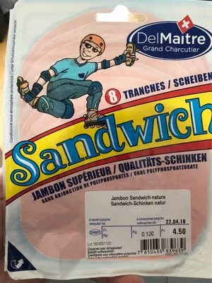 Del Maitre Kochschinken  120 g, code 7610433839639