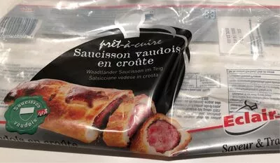 Saucisson Vaudois en croûte  470 g, code 7610449001600