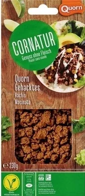 Quorn hachis Cornatur, Migros 230 g, code 7610745672238