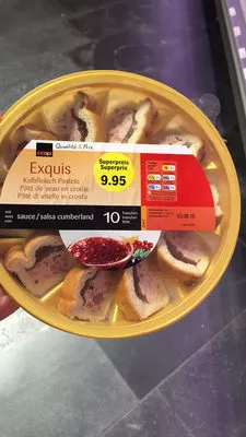 Apéro Pâté de veau en croûte Coop 290 g, code 7610807152487