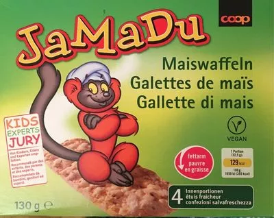 Coop Jamadu - Maiswaffeln Coop 130g, code 7610845358681