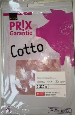 Cotto Prix Garantie Coop Prix Garantie 330 g, code 7610845780383