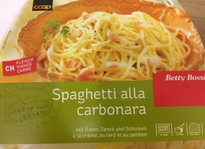 Spaghetti Alla Carbonara Betty bossi,  Coop betty bossi 400 g, code 7610848800415